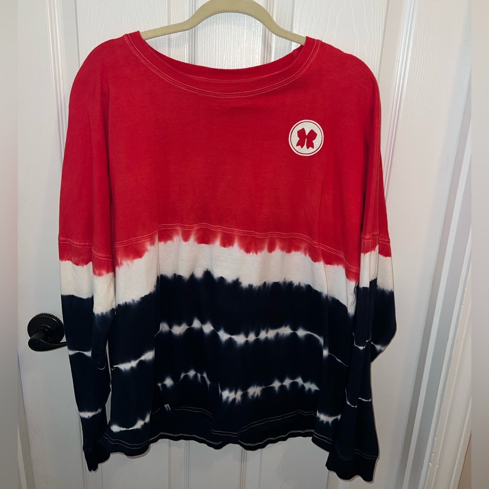 J. America Red Cotton Long Sleeve Shirt